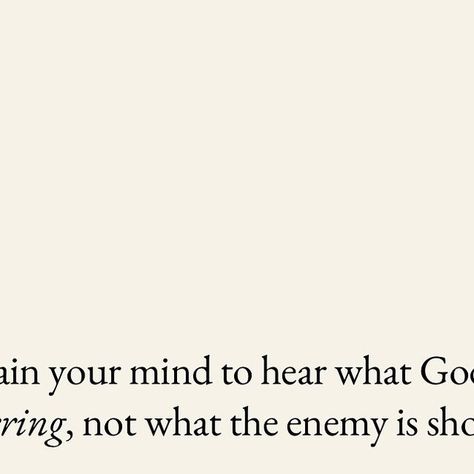 Jodie Hawkes | Certified Christian Life Coach on Instagram: "Learning to hear Gods voice has been big on my heart for years, and it’s something God is still teaching me about. 

He doesn’t speak to us the same as He did in the Old Testament - He can, and maybe He has to some, but for the most part now He speaks to us internally. 
Some people have been blessed to hear Him audibly, but this doesn’t happen often and many will never experience that. How He does speak to us, and how He may be speaking to you, is through your very thoughts, your  circumstances, urges, and dreams and visions if that’s a gifting of yours. 

This means that we can miss the things He says to us. If we have too much noise in our lives and we’re not focusing on Him enough - or we don’t know Him as well as we could - t Hear Gods Voice, Too Much Noise, Instagram Learning, Hearing Gods Voice, Dreams And Visions, The Old Testament, Old Testament, Christian Life, God Is