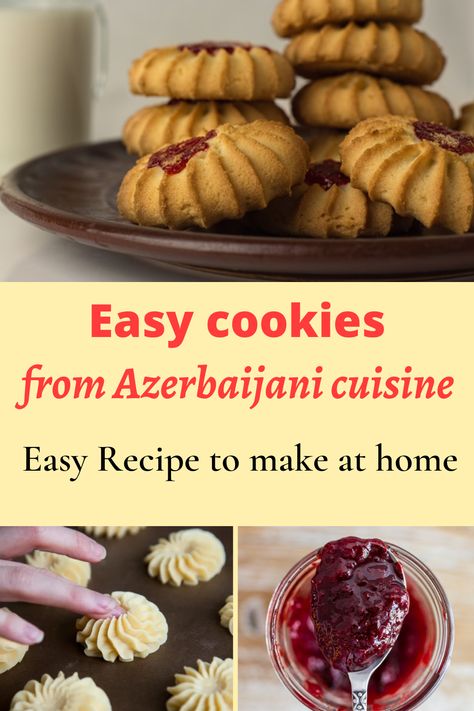 Azerbaijan Food Recipes, Azerbaijan Recipes, Azerbaijani Recipes, Azerbaijani Food, Azerbaijan Food, Biscuits Sweet, Sheer Khurma, Mat Inspiration, Hungarian Desserts