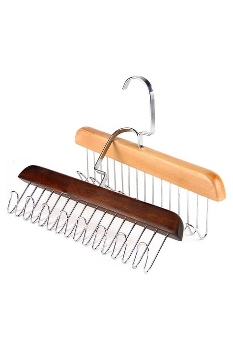 Hair Extension Hanger-Lightweight, Waterproof and Portable, Multi-functional Hanger, Hair Extension Storage, Hair Extension Holder suitable for All Kinds of Hair Extensions, Wigs and Clips (brown) Hair Extension Storage, Hair Extension Holder, Wooden Tie, Hanging Wardrobe, Tie Hanger, Belt Hanger, Wardrobe Space, Rust Paint, Hanger Organizer