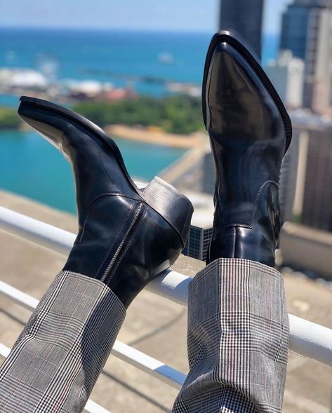 Mens High Heeled Boots, Men Heel Boots, Men In Heeled Boots, Men Heels Boots, Men’s Dress Boots, Heeled Boots Men, Mens Heels, Men In Boots, Men Heels