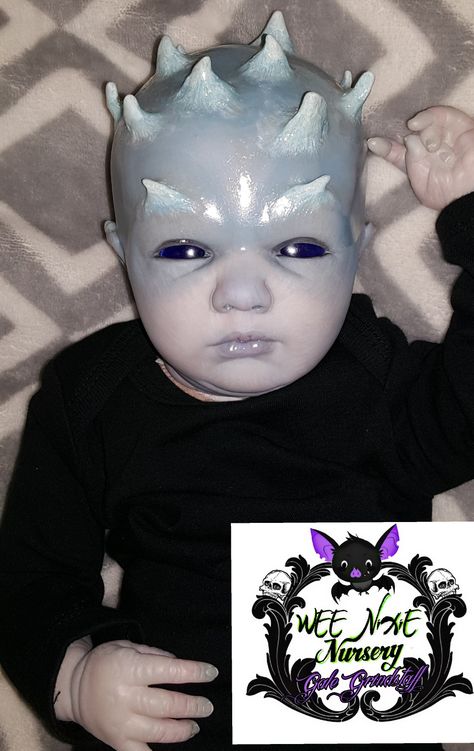 Creepy Reborn Dolls, Alternative Reborn Dolls, Creepy Baby Dolls, Demon Baby, Night King, Scary Dolls, Creepy Dolls, Reborn Baby Dolls, Hallows Eve