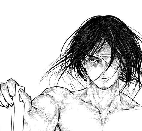 Hobo Eren, Eren Fanart, How To Make Drawing, Eren Yeager, Eren Jaeger, Anime Shows, Attack On Titan, Male Sketch, Fan Art