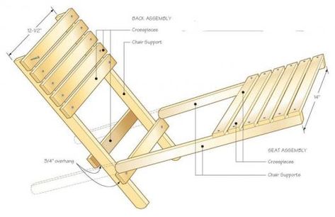 Folding Chair | Canadian Woodworking Wooden Beach Chairs, Fold Up Chairs, Canadian Woodworking, Wood Folding Chair, Folding Beach Chair, Outdoor Furniture Chairs, Outdoor Folding Chairs, Woodworking Furniture Plans, Wicker Chairs