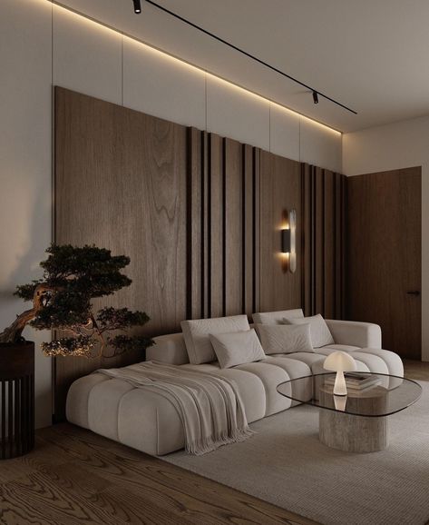 Design Ložnic, Luxury Living Room Decor, Japandi Interior, Neutral Living Room, Home Design Living Room, Interior Modern, Minimalist Living Room, Living Room Inspiration, Luxury Living Room