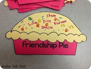 Friendship Pie Activity- Great supplement for the book "Enemy Pie by Derek Munson" Friendship Pie Craft, Enemy Pie Craft, Friendship Pie, Enemy Pie Activities, Friendship Craft, Enemy Pie, Preschool Friendship, Pie Craft, Friendship Crafts