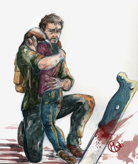 It's Over Ellie. by OliviaMorganXXI The Last Of Us2, Apocalypse Art, Video Gamer, Last Of Us, Girl Drawing, Best Games, Overwatch, Interesting Art, Cool Gifs