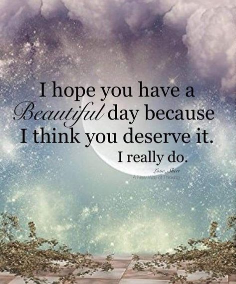 I hope you are having a beautiful day! Beautiful Day Quotes Positivity, Have A Beautiful Day Quotes, A Beautiful Day Quotes, Beautiful Day Quotes, Good Day Quotes, You Deserve It, Day By Day, Have A Beautiful Day, A Beautiful Day