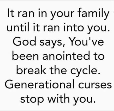 Generational Curses, Break The Cycle, God Says, Quotes About God, A Quote, Trust God, Faith Quotes, Spiritual Quotes, Christian Quotes