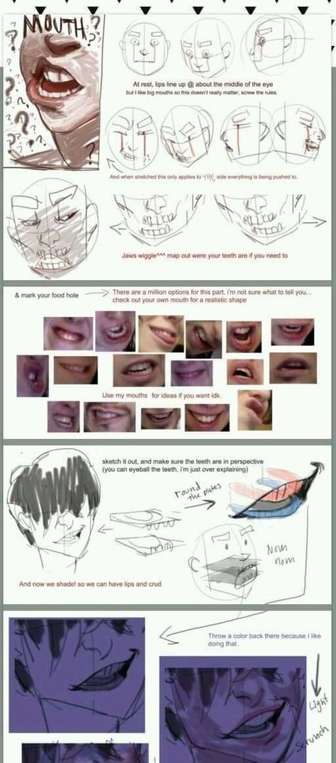 Lip Tutorial, 얼굴 드로잉, Anatomy Tutorial, Lips Drawing, Have Inspiration, Arte Sketchbook, Poses References, Anatomy Art, Drawing Tutorials