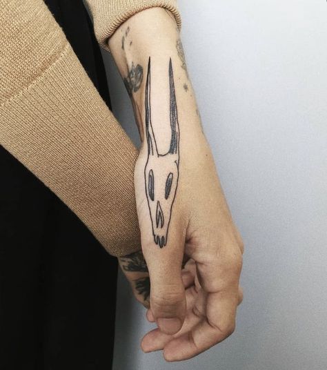 Absurdist Tattoo, Unsettling Tattoos, Vertical Tattoo Placement, Fingertip Tattoo, Correlating Tattoos, Eerie Tattoos, Silly Little Tattoos, Odd Tattoos, Horrible Tattoos