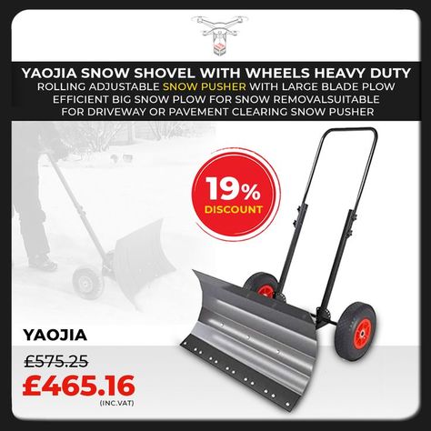 YAOJIA Snow Shovel with Wheels Heavy Duty Rolling https://www.toptopdeal.co.uk/dp/B09JP1H58R/YAOJIA/Snow-Shovels/YAOJIA-Adjustable-Efficient-Removal%EF%BC%8CSuitable-Driveway #snowshovel #snowplow #snowshoveling #snow #winter #snowremoval #propertymanagement #propertymaintenance #snowblowing #winterhomemaintenance #snowblower #bestsnowremovalservice #buildingmaintenance #wintermaintenance #homemaintenance #bestsnowshovelservice #wecleanyouenjoy #familybusines Snow Shovel With Wheels, Snow Shovels, Shoveling Snow, Building Maintenance, Snow Removal, Snow Blower, Snow Plow, Metal Art Projects, Snow Winter