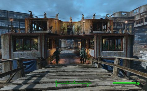 Fallout 4 Sanctuary Ideas, Fallout 4 Settlement Builds, Fallout 4 Sanctuary Build, Fallout 4 Settlement Ideas Sanctuary, Fo4 Settlements, Fallout 4 Sanctuary, Fallout Artwork, Fallout Settlement, Fallout 4 Settlement Ideas