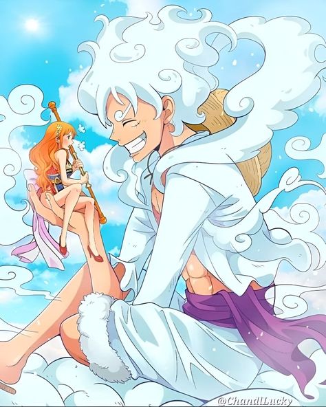 One Piece Fairy Tail, Luffy Nami, Luffy X Nami, One Piece Cartoon, Luffy Gear 5, One Piece Wallpaper Iphone, Gear 5, One Piece Nami, One Piece Ship