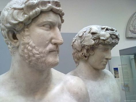 15 LGBT Love Stories From Ancient Greece and Rome Hadrian And Antinous, Roman Love, Gay History, Lgbt History, Lgbt Love, Ancient Beauty, Roman Emperor, Roman Art, Ancient Rome