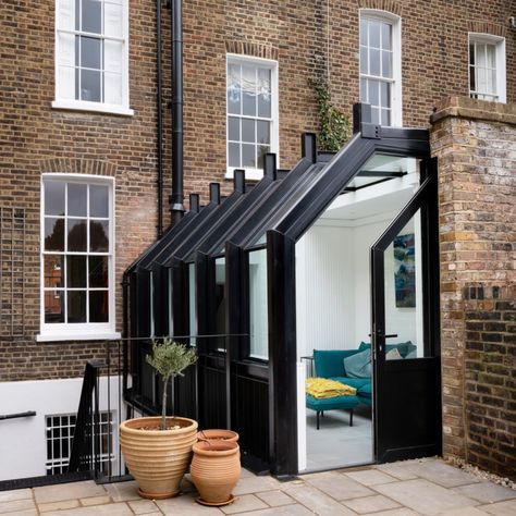 Don't Move, Improve! 2019 shortlist shows best London house extensions Rear Extension Ideas, Small House Extensions, Old Brick Wall, Roof Extension, Glass Extension, House Extension Design, London Architecture, Rear Extension, Extension Ideas