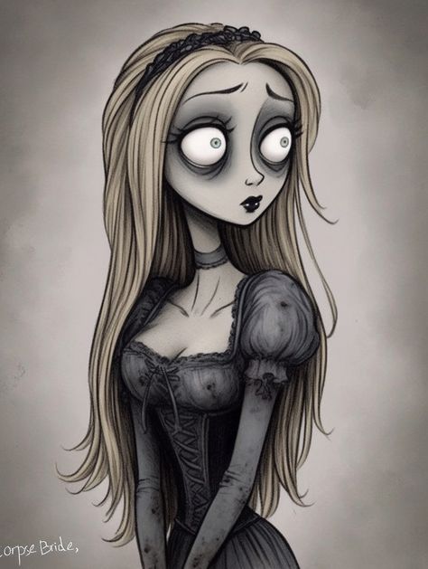 Tim Burton Drawing Style Tutorial, Sally Fanart Tim Burton, Tim Burton Oc, Tim Burton Inspired Drawings, Tim Burton Dibujos, Tim Burton Style Drawings, Tim Burton Vibes, Tim Burton Drawings Style, Ancient China Aesthetic