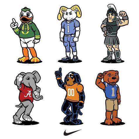 College Mascot Design, Mascot Ideas, Drawing Backgrounds, Sports Artwork, College Mascot, Fest Ideas, High School Mascots, Sports Mascot, College Football Season