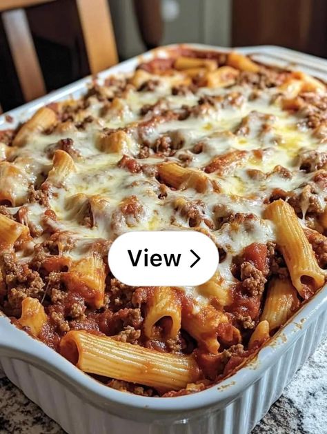 Lemon8 · BAKED MOSTACCIOLI RECIPE  · @🩷Mihav ميهاف Mexican Mostaccioli, Baked Mostaccioli Recipe, Mostaccioli Recipe, Baked Mostaccioli, Beef Pasta, Pasta Casserole, Pasta, Baking