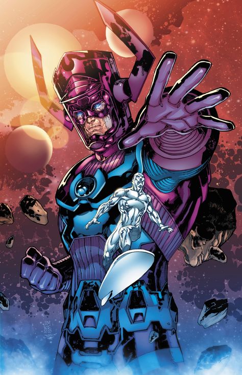 Galactus Art, Marvel Comic Art, Victor Von Doom, Galactus Marvel, Retro Comic Book, Challenger Srt, Jim Lee, Marvel Villains, Books Art