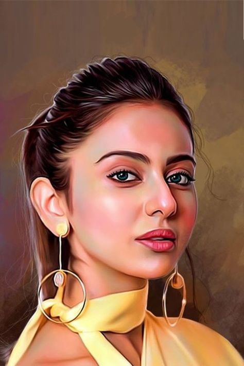 Potrate Painting, Actress Painting, Oil Painting Portraits, Beginner Photography Camera, Artist Desk, Digital Painting Photoshop, Sanjay Dutt, Portrait Tutorial, Painting Portraits