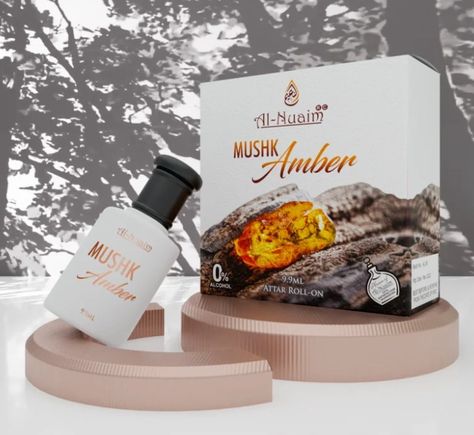 Al Nuaim Musk Amber 9.9ML ---------------------------------- Al Nuaim Musk Amber Perfume Oil, a harmonious fusion of timeless musk and warm amber. This enduring scent, housed in a compact 9.9ml bottle, offers enduring sensuality with a roll-on applicator for precise, on-the-go application. Unisex and perfect for any occasion, let Musk Amber elevate your senses and leave a mark of sophistication wherever you journey. ----------------------------------- Long Lasting Perfume 100% Alcohol Free P... Amber Perfume, Popular Perfumes, Long Lasting Perfume, Perfume Oil, Best Perfume, Perfume Oils, Roll On, Alcohol Free, Amber