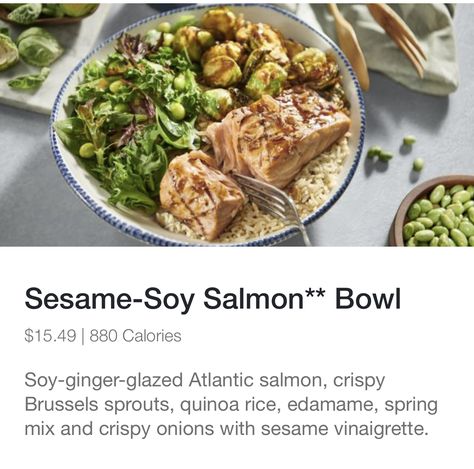 Red Lobster Salmon Bowl, Sesame Soy Salmon Bowl, Sesame Salmon Rice Bowl, Red Lobster Sesame Soy Salmon Bowl, Sesame Soy Salmon, Salmon Seaweed Bowl, Salmon Sesame Seeds, Soy Salmon, Quinoa Rice