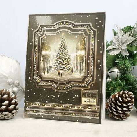 Card Making Essentials, Hunkydory Cards, Cute Christmas Cards, Hunkydory Crafts, Snowy Christmas, Winter Wishes, Luxury Christmas, Ultimate Christmas, Luxury Card