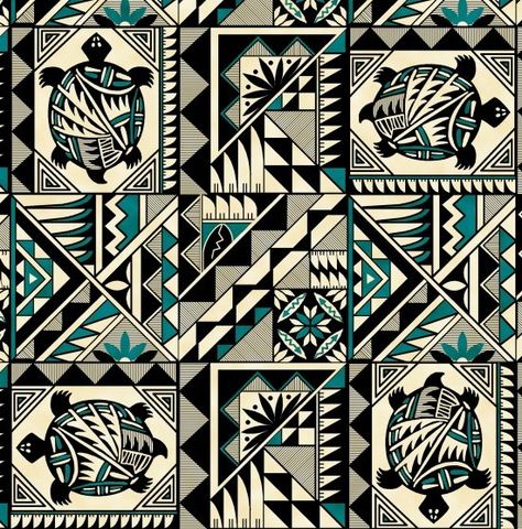 Pueblo Pottery - Turquoise Fabric Navajo Fabric, Native Pottery, Native Print, Marquesan Tattoos, Afrikaanse Kunst, Pueblo Pottery, Native American Design, Pottery Designs, Native Art