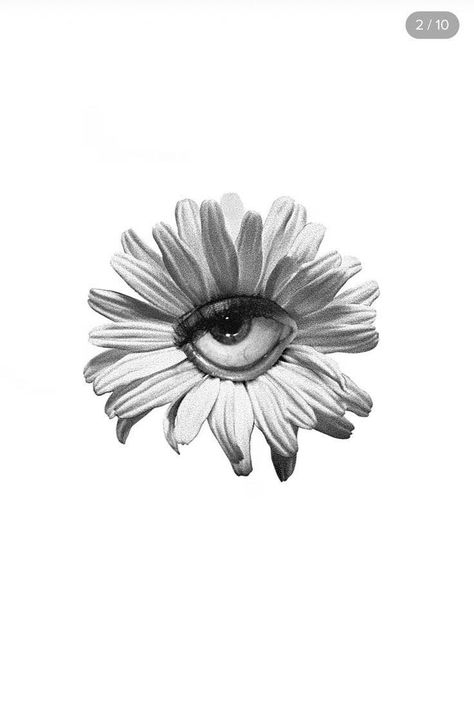 Illustrative Realism Tattoo, Flower Eyes Tattoo, Tattoo Realism Design, Realism Flash, Micro Realism Tattoo, Microrealism Tattoo, Abstract Tattoo Designs, Creepy Tattoos, Tattoo Portfolio