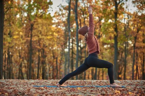 Get Grounded: An Autumn Yoga Sequence for Calm and Stability — Balance Garden Photo Yoga, Fall Fitness, Yoga Vinyasa, Corpse Pose, Yoga Beginners, Yoga Pants With Pockets, Yoga Nidra, High Waist Yoga Pants, Standing Poses