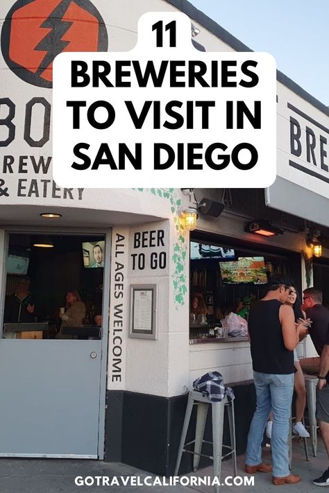 Delight in the craft beer scene of San Diego with this guide to 11 top breweries, offering a diverse range of flavors and experiences San Diego Brunch Spots, Polite Provisions San Diego, San Diego Dinner Restaurants, San Diego Breweries, Pacific Beach San Diego Restaurants, California Beaches, Sweet Escape, Anniversary Trips, Craft Brewery