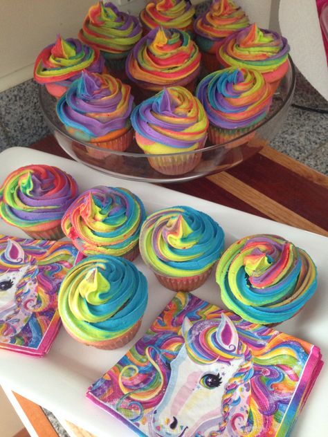 Lisa frank cupcakes Lisa Frank Unicorn Cake, Lisa Frank Birthday Party Cake, Lisa Frank Baby Shower Theme, Lisa Frank Cupcakes, Lisa Frank Bachelorette Party, Lisa Frank Birthday, Lisa Frank Party, Lisa Frank Birthday Party, Lisa Frank Unicorn