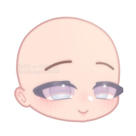 Gacha Adjustments Face, Gacha Life Face Ideas Girl, Gacha Club Face Ideas Girl, Gacha Face Edit, Gacha Life Face Ideas, Gacha Life Face, Gacha Face Ideas, Soft Kawaii Aesthetic, Gacha Face