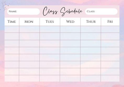 pink aesthetic planners / class schedule templates. follow for more templates :) Aesthetic School Timetable Template, Study Routine Template, Schedule Templates Aesthetic Pink, Cute Schedule Templates For School, School Program Template, Aesthetic School Schedule Template, Schedule Class Template, Study Templates Aesthetic, Schedule Design School Aesthetic