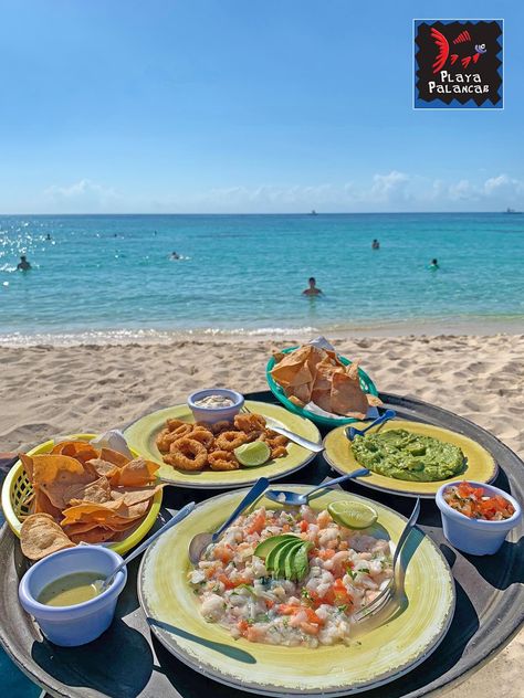 Best cozumel beach break, Playa Palancar Beach Club Cozumel Beach, Cozumel Island, Cozumel, Mexican Restaurant, Sea Food, White Sand Beach, Beach Club, Seafood, Ethnic Recipes