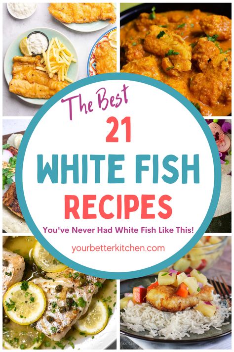 Whiting Fish Dinner Ideas, Stuffed White Fish Recipes, White Fish Tacos Recipes, Cheap Fish Recipes, Fish Recipes For People Who Hate Fish, Whiting Fish Recipes, Fish Recipes For Dinner, Frozen Fish Recipes, White Fish Recipes Healthy