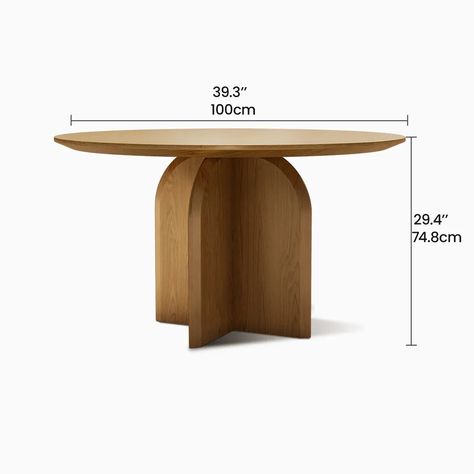 Round Wood Pedestal Dining Table, Table Round Wood, Round Dining Table For 4, Round Wooden Table, Dining Table For 4, Round Pedestal Dining Table, Round Wood Dining Table, Essence Collection, Wood Pedestal