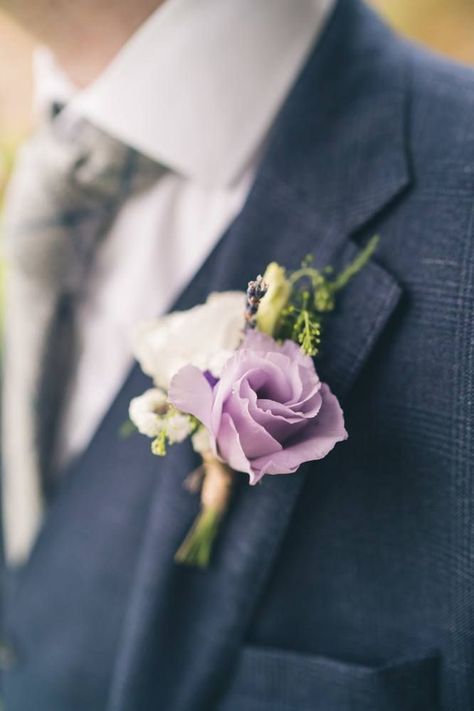 White Flower Boutonniere, Purple Boutonniere, Green Boutonniere, Lavender Boutonniere, Lavender Wedding Theme, Blue Boutonniere, Pink Boutonniere, Buttonhole Flowers, Groom Buttonholes