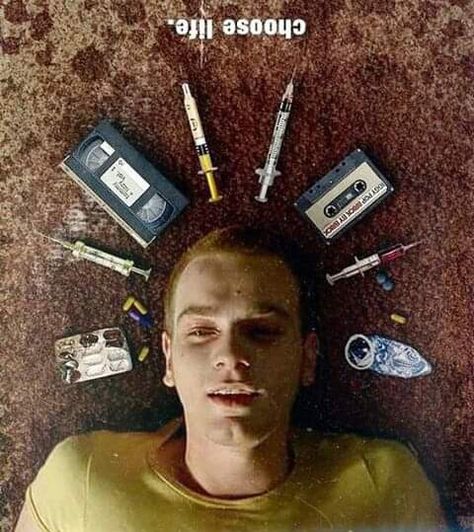 Requiem For A Dream, High Ground, Septième Art, I Love Cinema, Trainspotting, Ewan Mcgregor, Film Inspiration, Movie Poster Art, Star Wars Memes