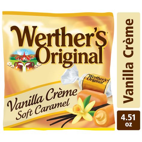 Carmel Coffee, Creme Filling, Werthers Original, Candy Maker, Coffee Candy, Sugar Free Candy, Soft Caramel, Creme Caramel, Caramel Candy