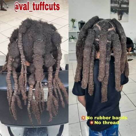 Val_tuffcuts on Instagram: “Understand  thread damages hair and will never lock mature dreads together ,ur hair is like a sponge remove the thread and this is what…” Wicks Dreads, Dreads Styles Black, New Hair Trends, Hair Curls, Dreads Styles, Black Hairstyles, Cool Hair Color, Curly Girl, Light Skin