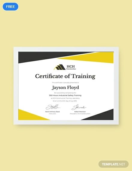 A template that can be crafted to make a professional-looking certificate of training. Perfect for when participants who joined safety training programs. This well-layered file is printable and easy to edit. Train Template, Free Gift Certificate Template, Certificate Of Achievement Template, Training Certificate, Editable Certificates, Sign In Sheet, Family Tree Template, Microsoft Publisher, Printable Certificates