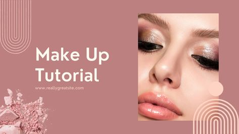 Brown Minimalist Make Up Tutorial YouTube Thumbnail - Templates by Canva Youtube Thumbnail Ideas Minimalist, Minimalist Youtube Thumbnail, How To Make Thumbnails For Youtube, Canva Youtube Thumbnail Template, Typography Youtube Thumbnail, Creative Thumbnail Youtube, Thumbnail Background, Youtube Video Thumbnail, Youtube Thumbnail Template