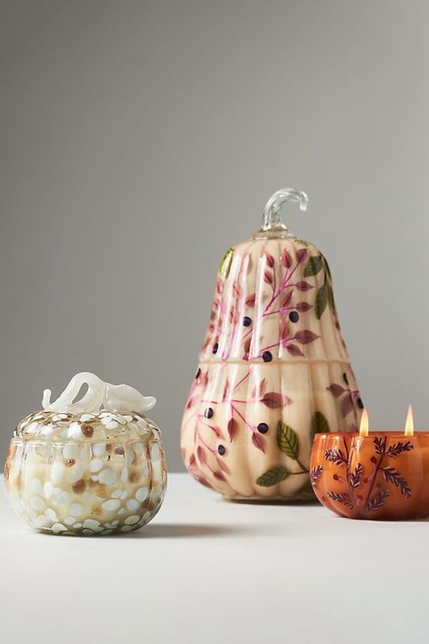 Autumn Scented Candles, Amber Decor, Anthropologie Fall, Anthropologie Candle, Pumpkin Vase, Pumpkin Candle, Ceramic Pumpkin, Browned Butter, Pumpkin Pumpkin