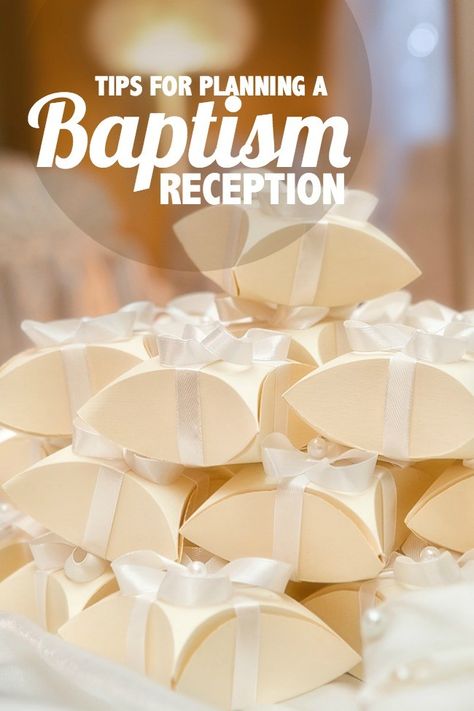 Tips for Planning a Baptism/Christening Reception - Everyday Party Magazine Christening Thank You Gifts, Baptism Thank You Gifts, Catholic Baptism Party, Baptism Reception Ideas, Diy Baptism Decorations, Babtisim Cake Boy, Babtisim Cake Girl, Baptism Party Food, Baby Baptism Ideas