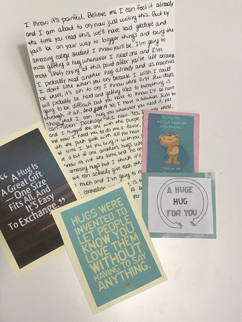 Open when... after the last hug goodbye  #openwhenletters Goodbye Presents For Boyfriend, Open When You Need A Hug Letter, Goodbye Gifts For Boyfriend, Goodbye Card For Best Friend, Goodbye Presents For Friends, Goodbye Letter To Friend, Open When You Need A Laugh Letters, Open When You Want To Laugh Letter, Open When I’m Mad At You Letter