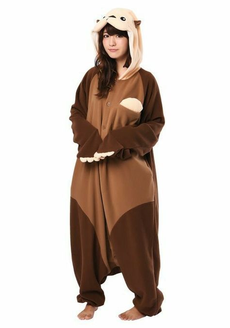 Cartoon Squirrel, Pajamas For Teens, Cute Onesies, Animal Onesie, Animal Pajamas, Onesie Pajamas, Pajamas Comfy, Trendy Swimwear, Sea Otter