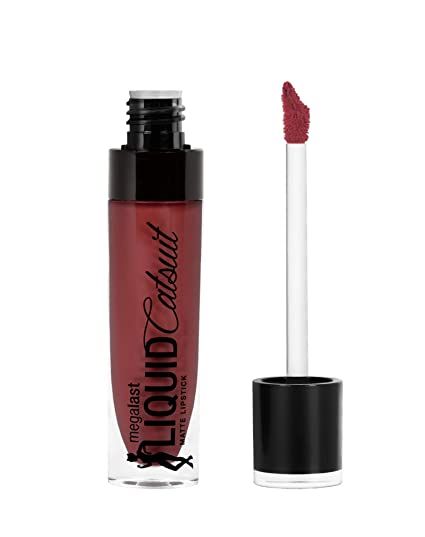 Amazon.com : wet n wild Megalast Liquid Catsuit Lipstick Give Me Mocha : Beauty Goth Makeup Products, Wet N Wild Liquid Catsuit, Goth Attire, Widows Peak, Lip Color Makeup, Widow's Peak, Top Makeup Products, Dope Makeup, Gothic Makeup