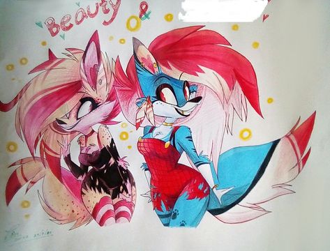 Vivziepop Artstyle, Vivziepop Jayjay, Vivziepop Art, Zoophobia Comic, Werewolf Girl, Vivienne Medrano, 2000 Cartoons, Zootopia Art, Pop Characters