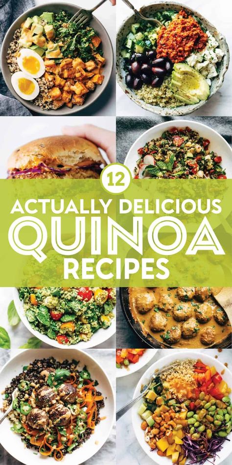 Super Yummy Recipes, Vegan Quinoa Recipes, Quinoa Recipes Easy, Quinoa Recipes Healthy, Quinoa Dishes, Resep Smoothie, Vegan Quinoa, Desserts Vegan, Quinoa Recipes